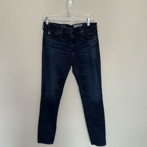 AG Adriano Goldschmied Dark Blue Legging Ankle - super skinny ankle size 30